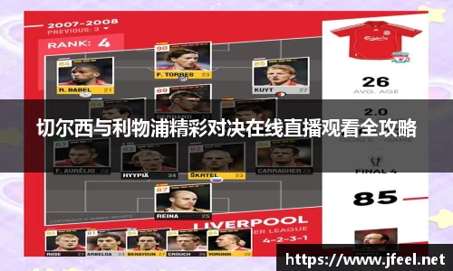 切尔西与利物浦精彩对决在线直播观看全攻略